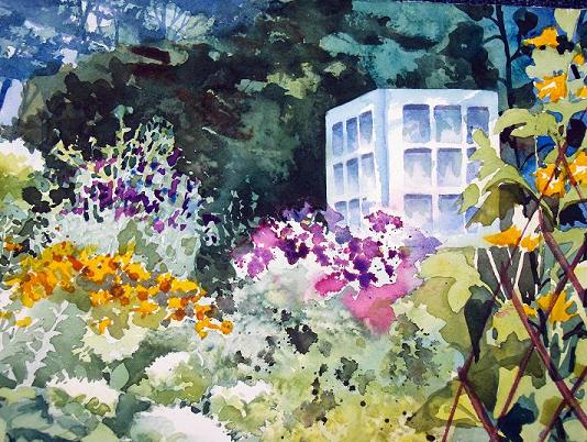 "Summer Greens" by Artist Shirley Nachtrieb