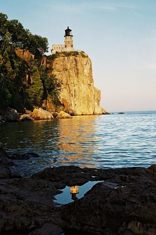 "Lighthouse Reflection" Photography by Ron Edwards