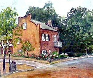 "Boones Lick Colonial Inn" by artist Ken Farris