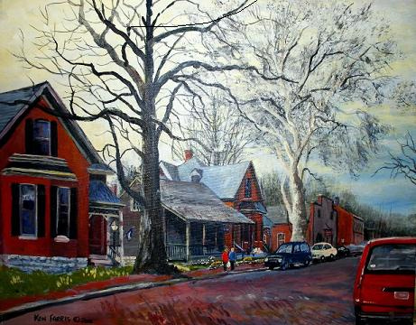 "South Main Street" by artist Ken Farris.
