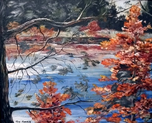 "Klondike Park Colors" by Artist Ken Farris.