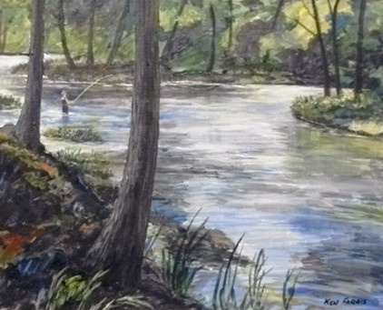 "Maramec Spring #1" by Artist Ken Farris.