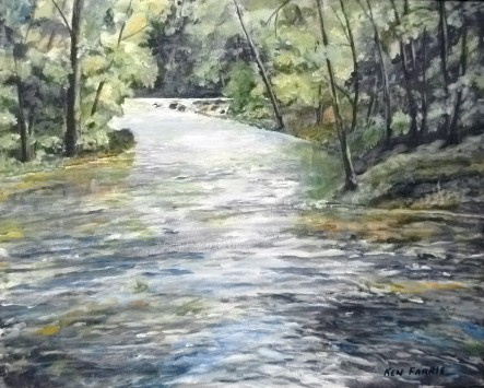 "Maramec Spring #2" by Artist Ken Farris.