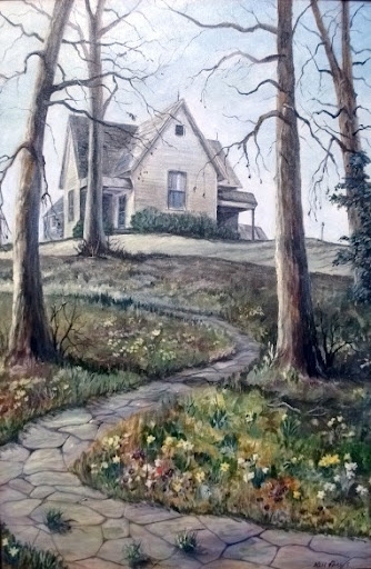 "Uncle Hume's House" by Artist Ken Farris.