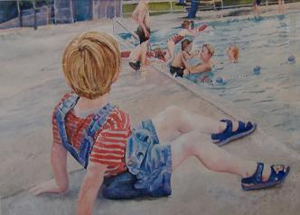 "joe: Jump Sis" by Artist Catherine Mahoney