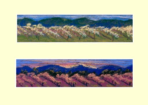 "Mount Pleasant Vineyard" artist Juliette Travous