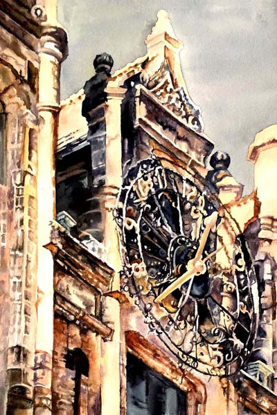 The Clock, St. Louis, Mo City Hall