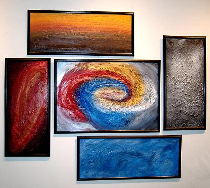 "Pancha Mahabuta Series" by Artist A. Wilson