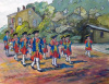 "I Love a Parade" by artist Ken Farris.